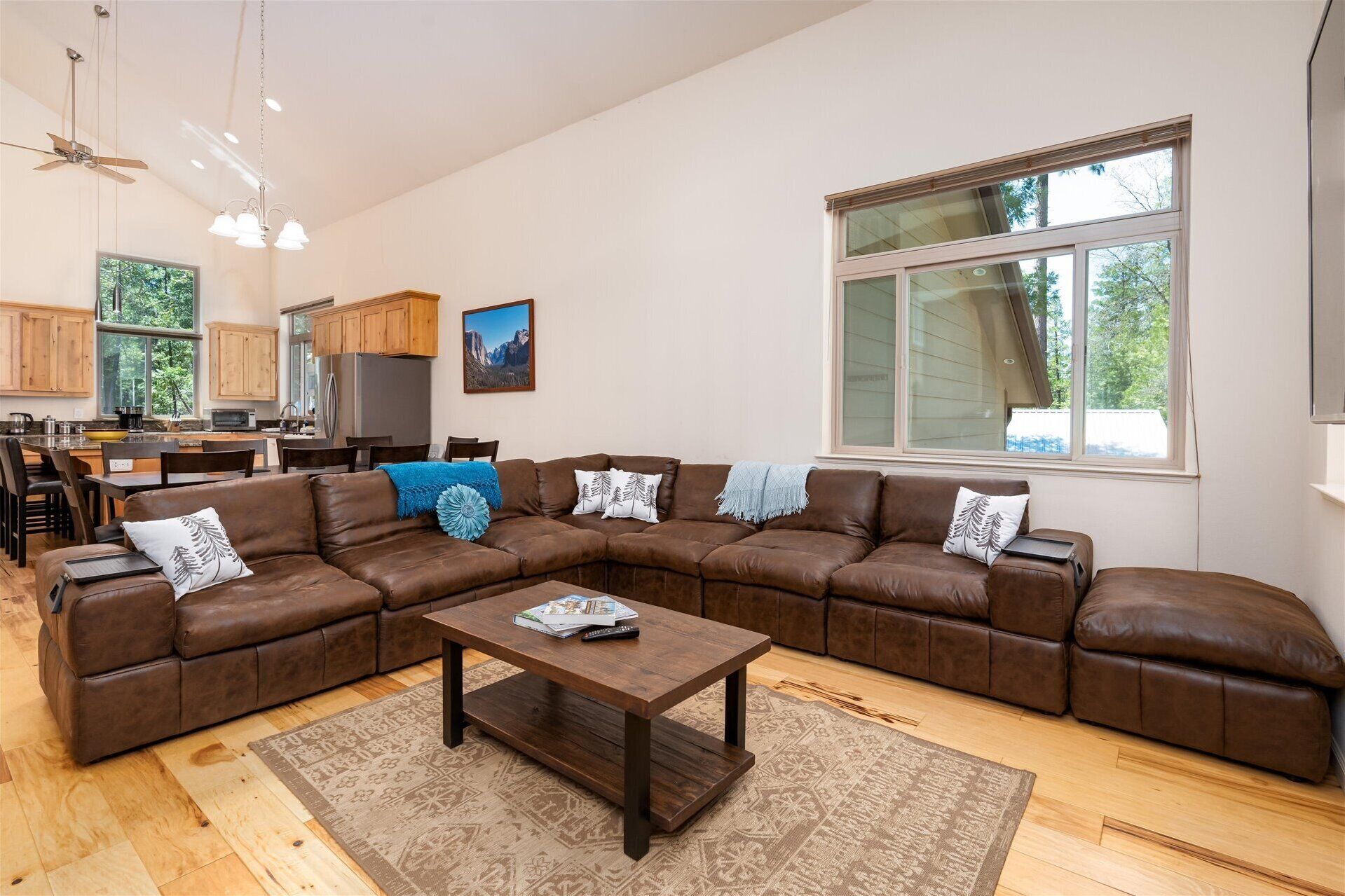 TV connectée, cheminée