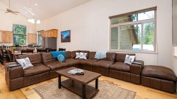 TV connectée, cheminée