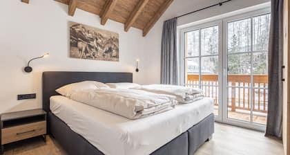 Chalet Speiereck 1 Mountain Nest Rentals Bedroom with mountain view