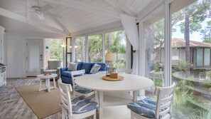 Dining - Unique, Secluded Family Treehouse | Private Decks, Marsh Views, Bikes (Hilton Head Island)