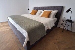 1 bedroom, iron/ironing board, WiFi, bed sheets - Modern Sea View Apartments I (Krk)