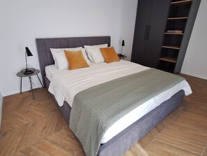 1 bedroom, iron/ironing board, WiFi, bed sheets - Modern Sea View Apartments I (Krk)