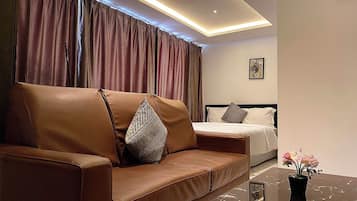 Appartement Luxe | 1 chambre, chambres insonorisées, Wi-Fi gratuit