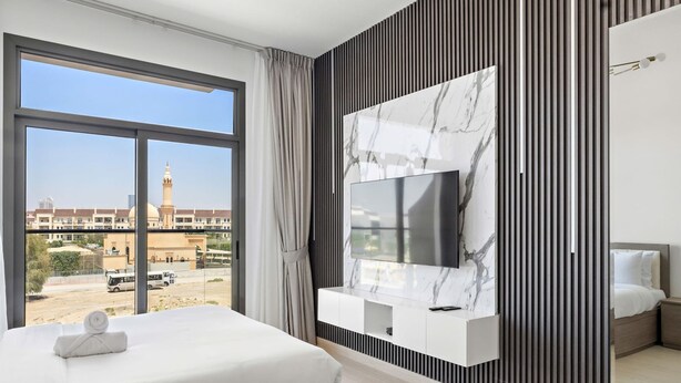 Unclassified image, 1 of 21, button - Chic Studio in new Residence With Pool Sauna gym (Dubai)