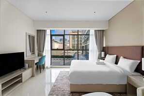 1 غرفة نوم وخدمة الإنترنت