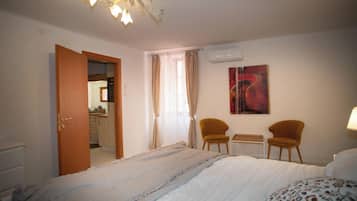 Lägenhet | 1 sovrum, strykjärn/strykbräda och gratis wi-fi