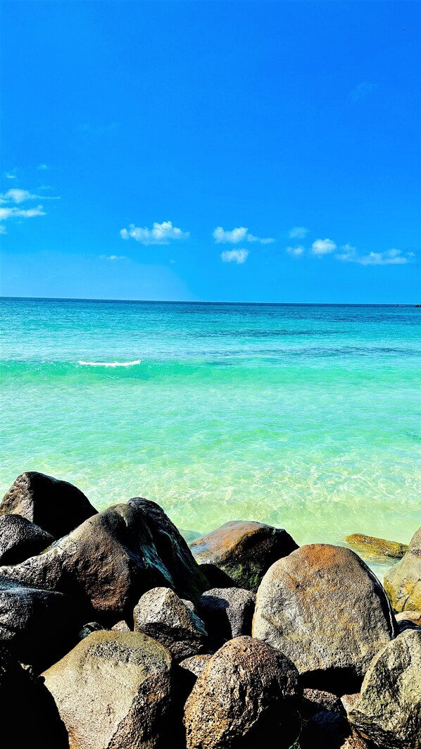 Uitzicht vanuit accommodatie