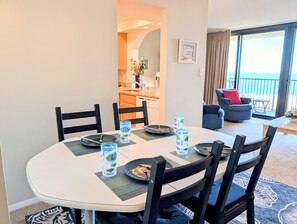 Dining - Ocean Front 1BR Condo, Sea Colony:Pools & Tennis in Premier Bethany Beach Resort (Bethany Beach)