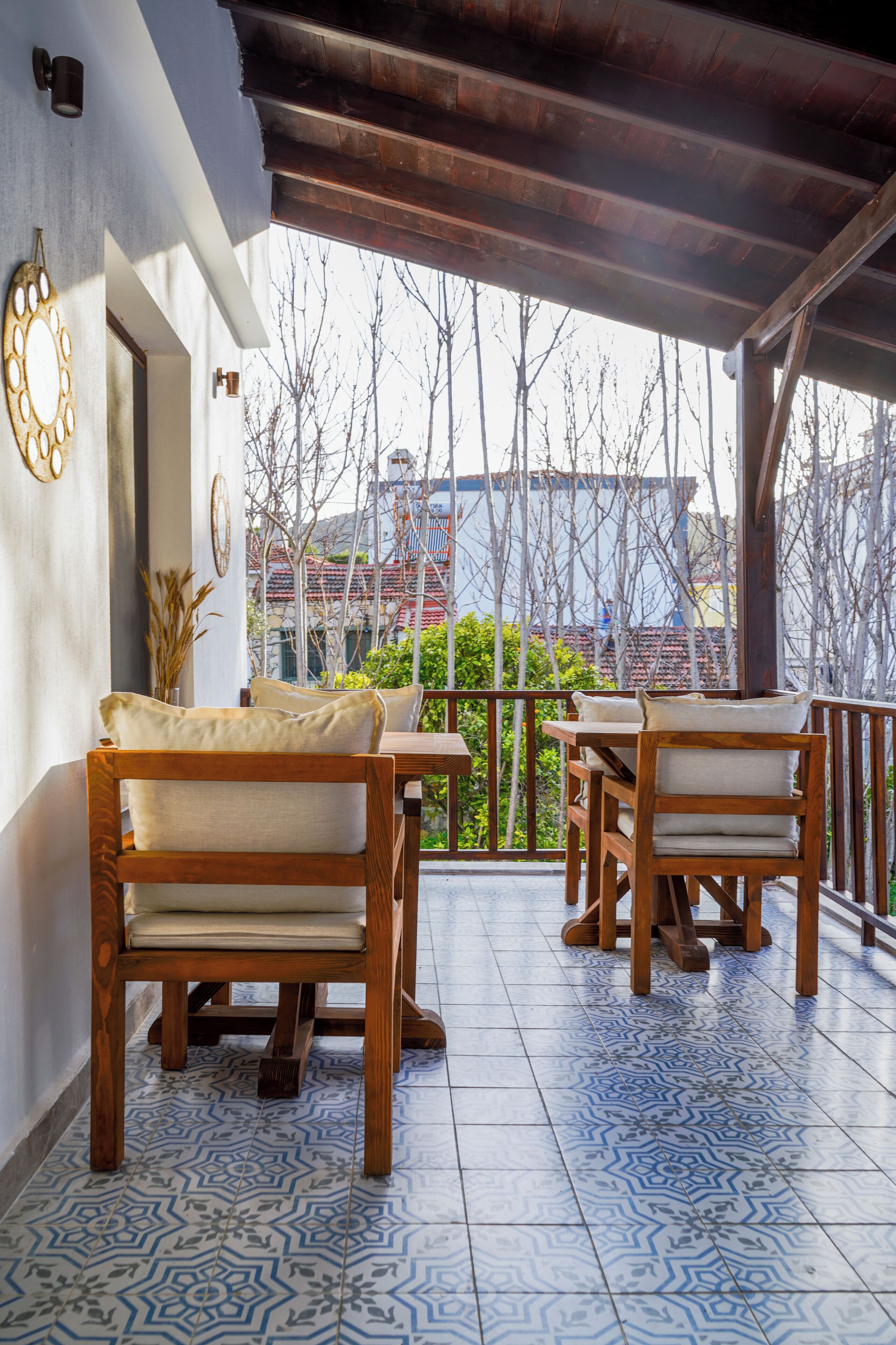 Deluxe Double Room, Garden View | Terrace/patio