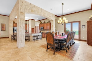 Dining - The Light House I Pool, Hot tub, Views on 2001 Hill Country acres! (Johnson City)