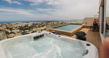Experience the pinnacle of luxury in our newly designed two-bedroom duplex penthouse in Mellieha