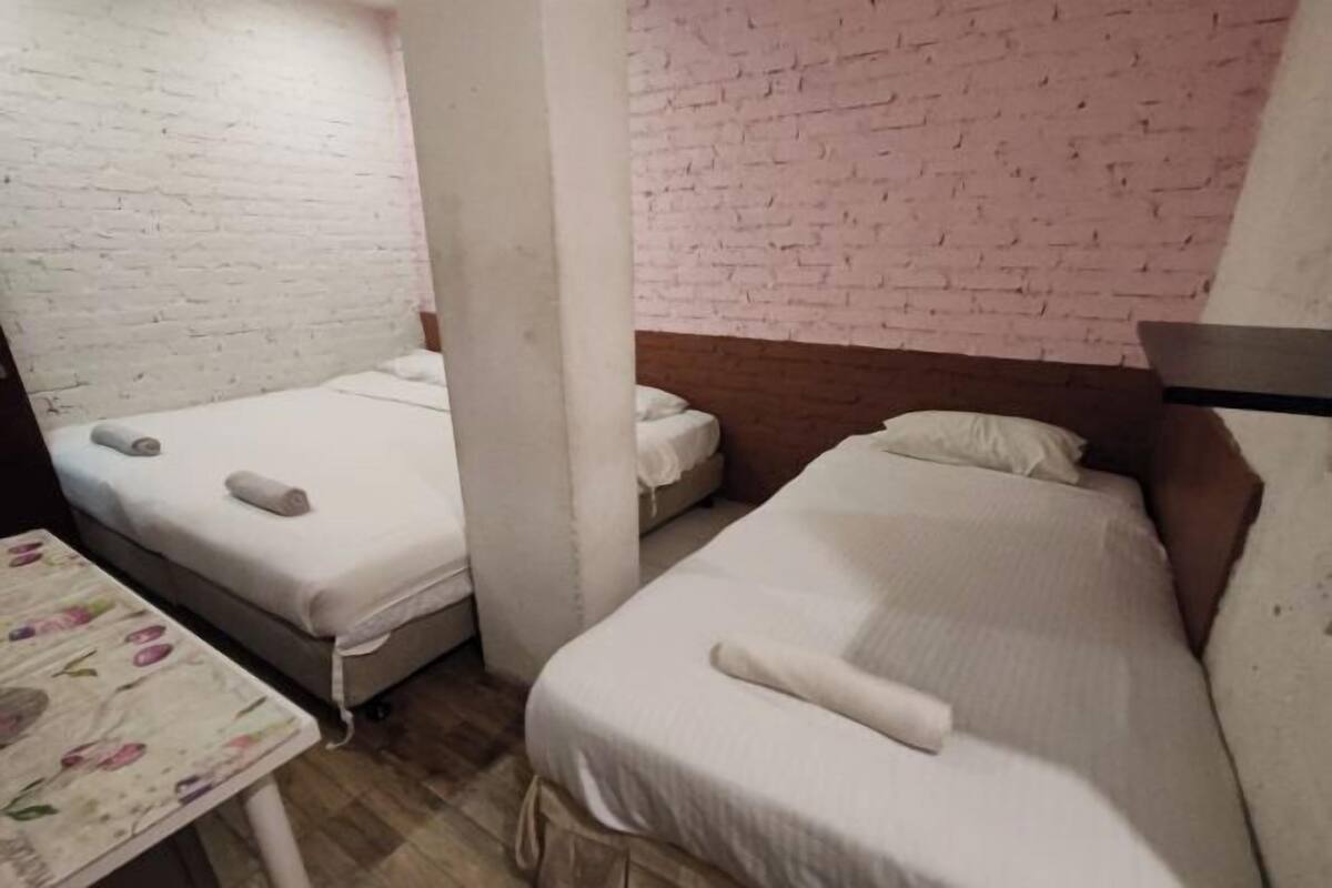 Desk, iron/ironing board, free WiFi, bed sheets