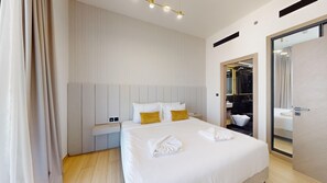 Apartment, 1 Schlafzimmer, Poolzugang | 2 Schlafzimmer, Bettwäsche
