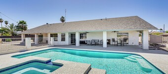 Saltwater Pool & Patios: Lake Havasu City Home!