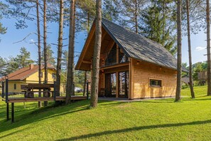 家庭木屋, 多间卧室 (Forest Princess Chalet) | 露台
