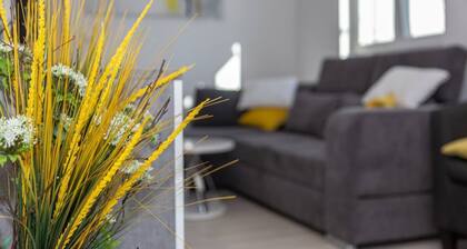 Modern groundfloor apartment for 2 persons
