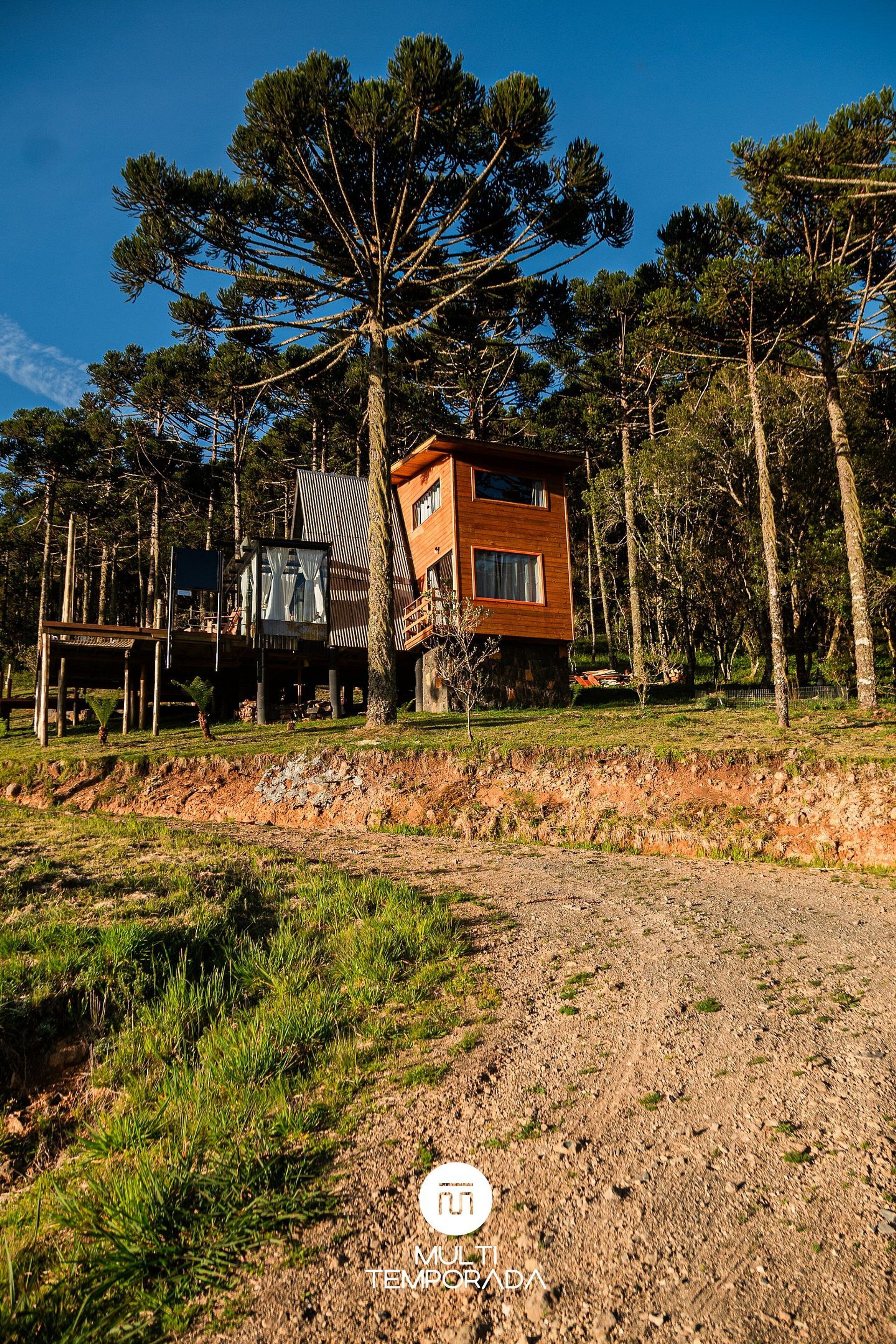 Honeymoon-Ferienhütte, Whirlpool, Bergblick | Außenbereich