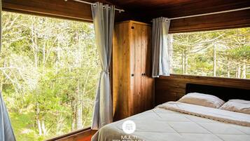 Ferienhütte | 1 Schlafzimmer, hochwertige Bettwaren, individuell dekoriert