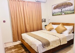 1 soverom, wi-fi og sengetøy