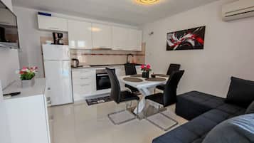 Apartment (Two Bedroom Apartment with Terrace an) | Private kitchen | Fridge