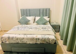 1 makuuhuone, Wi-Fi, vuodevaatteet