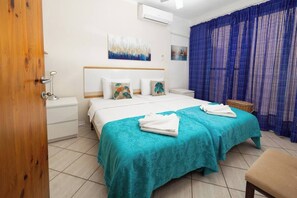 2 bedrooms, iron/ironing board, free WiFi, bed sheets