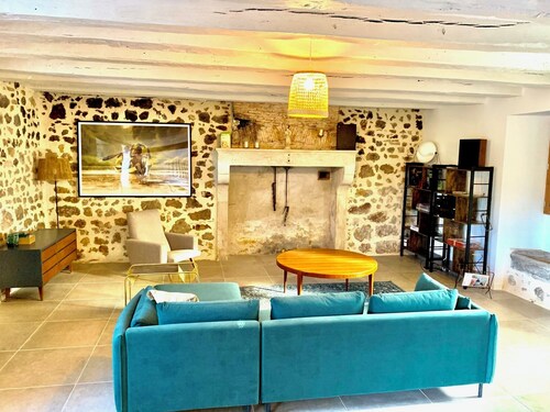 Maison de campagne avec piscine privée