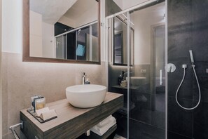 Down duvets, minibar, in-room safe, desk