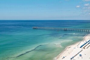Condo, Multiple Beds (Aqua Resort 903) | Beach | On the beach