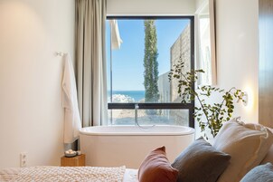 Vista a la playa o al mar