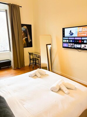 1 dormitorio, wifi, ropa de cama