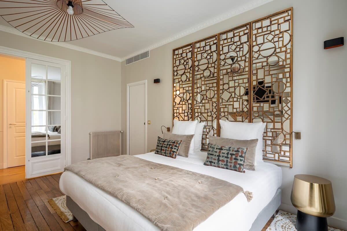 4 chambres, fer et planche à repasser, Wi-Fi, literie fournie