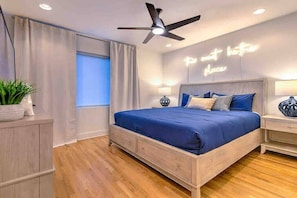 4 habitaciones, tabla de planchar con plancha, wifi y ropa de cama