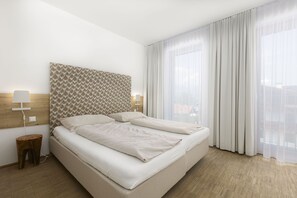 1 室のベッドルーム、WiFi (無料)、ベッドシーツ