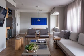 Living area - Faria Lima by Conviva (São Paulo)