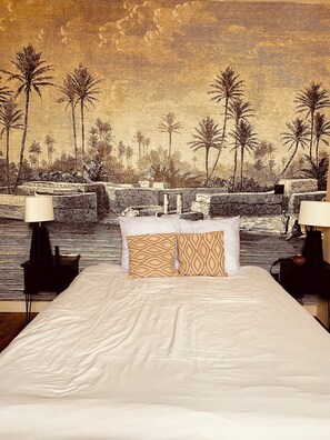 4 habitaciones y ropa de cama 