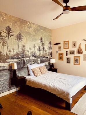 4 makuuhuonetta, vuodevaatteet