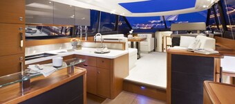Luxurious 55-Foot Yacht with Captain & First Mate