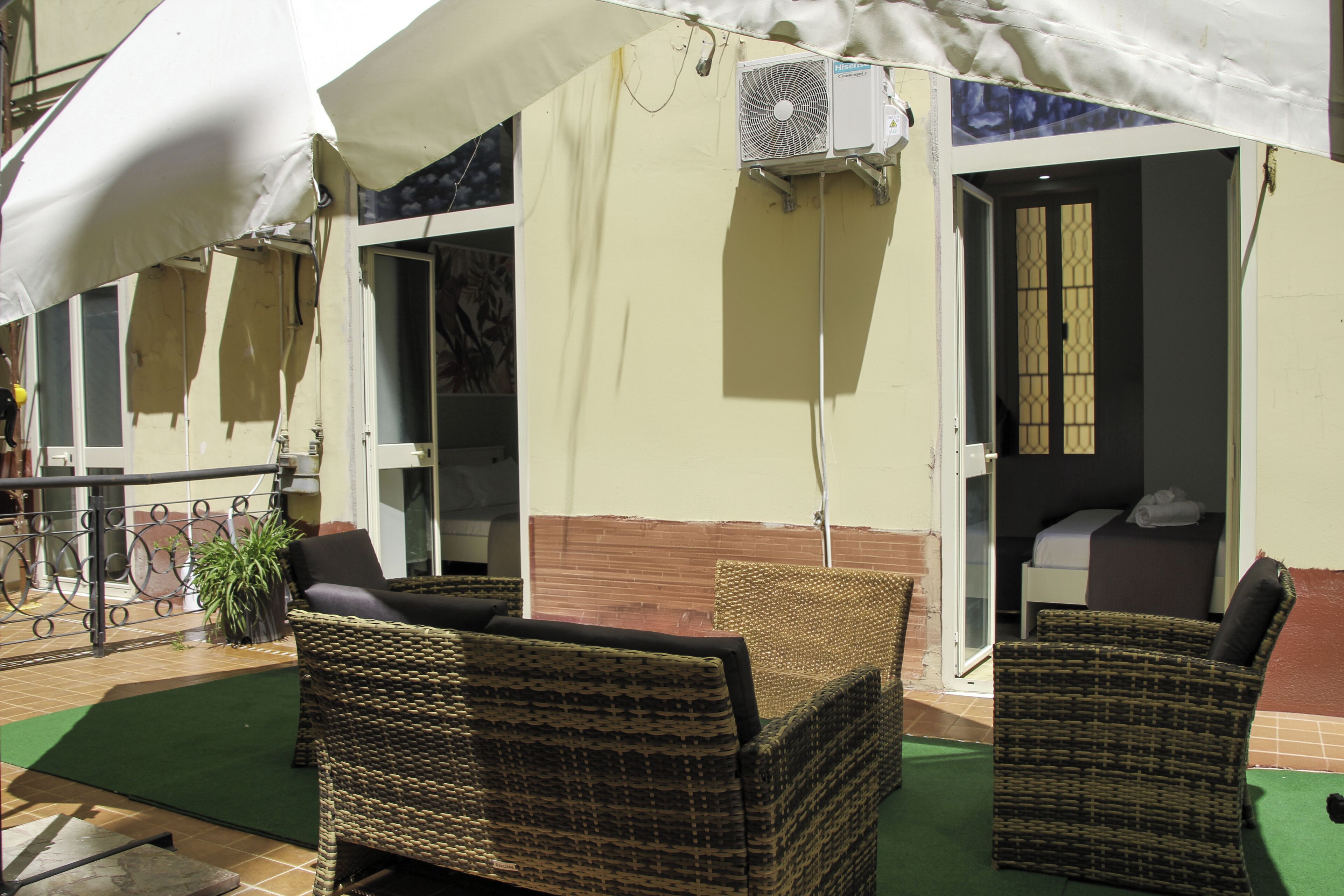 Chambre, 2 chambres | Terrasse/Patio