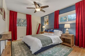 4 室のベッドルーム、アイロン / アイロン台、旅行用ベビーベッド、WiFi