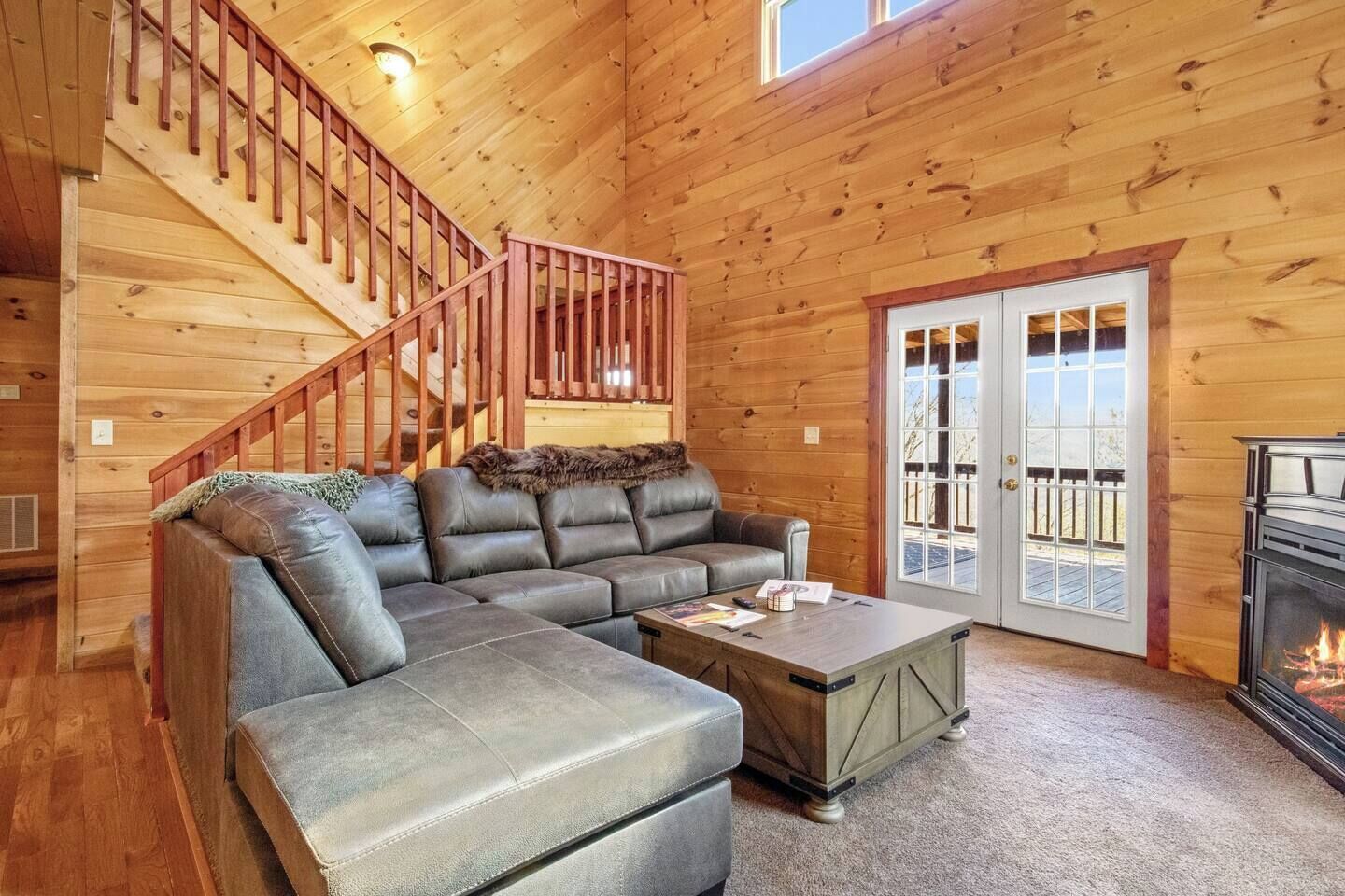 Smart TV, fireplace, offices