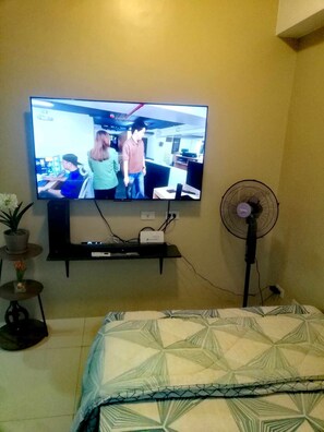 1 Schlafzimmer, Bügeleisen/Bügelbrett, kostenloses WLAN, Bettwäsche
