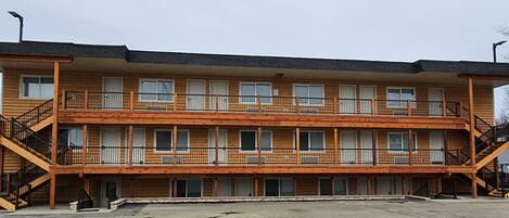 Fassade der Unterkunft