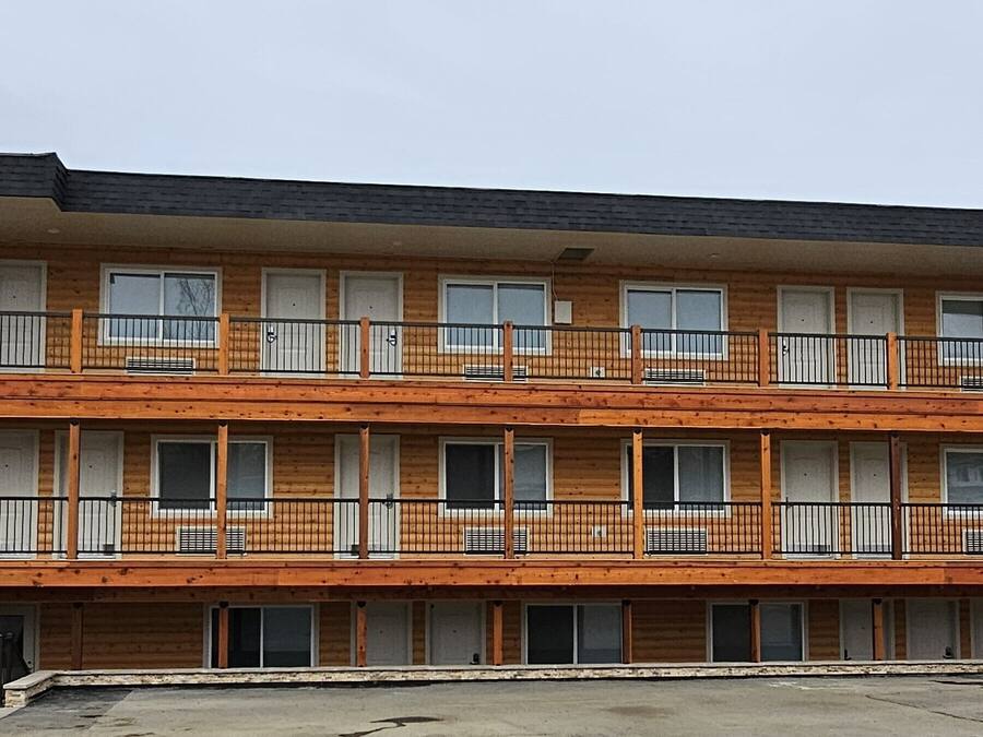 Façade de l’hébergement