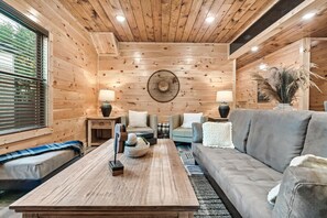 TV connectée, cheminée