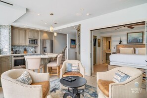 4 عدّة غرف نوم ومكتب وواي فاي وملاءات أسرّة