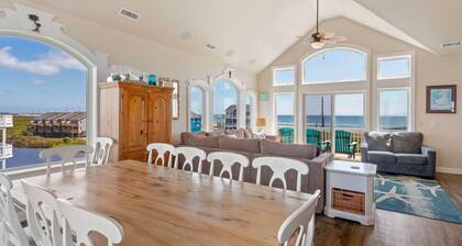 Famous Landshark 6BR,Elevator, Oceanfront, Pool, Theater