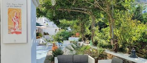 Overnatningsstedets område