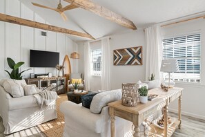 Smart TV, video games, books, music library