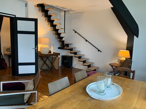 Dining - Appartement Spacieux Avec vue sur Mer, Idéal Pour les Familles (Varengeville-sur-Mer)